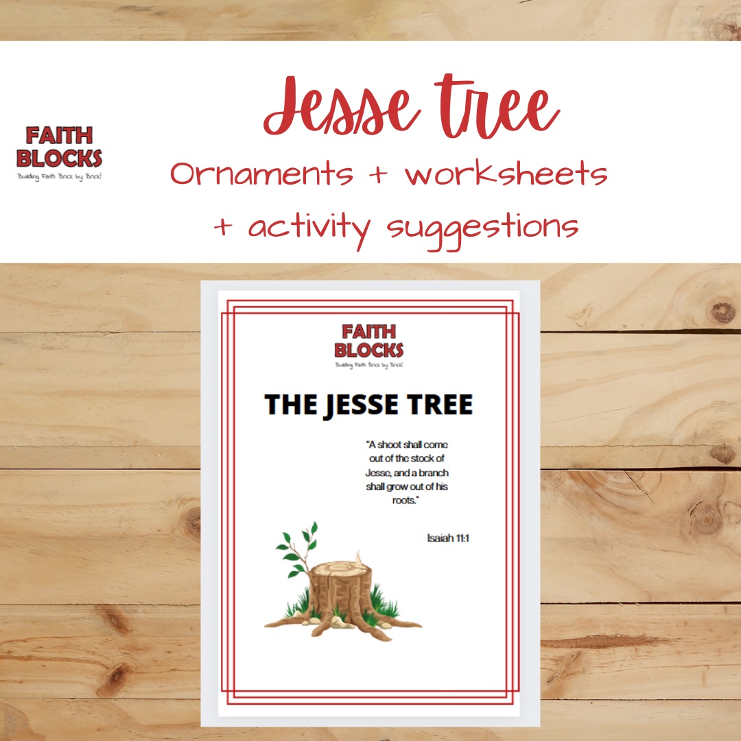 Jesse Tree Ornaments & Activity sheets